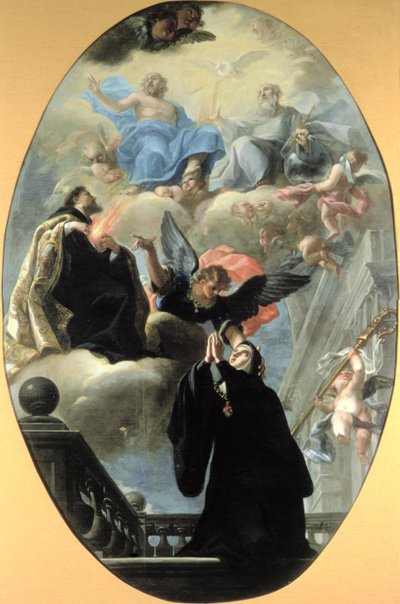 Visión de Santa Gertrudis de Isidoro Arredondo